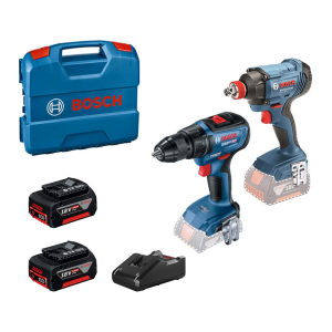 Aku set Bosch Professional GDX 180-LI + GSR 18V-50 + 2xAKU - sa baterijom i punjačem