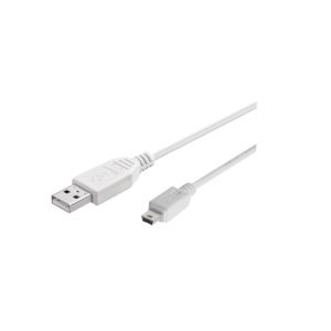 GBC USB 2.0 kabel USB-A na mini B 5p 2.0m bijeli