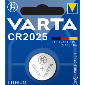 Baterije Varta Lithium Coin CR2025/1