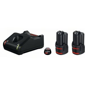 Aku početni set Bosch Professional 2xGBA 12V 2.0Ah + GAL 12V-40