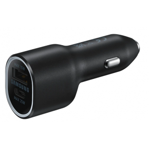 Autopunjač Samsung L4020 Duo 25W i 15W Fast Charge USB-C i USB A crni i bez kabela EP-L4020NBEGEU