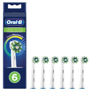 Četkica za zube OralB nastavak CROSS ACTION 6 WHITE*