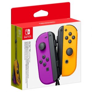 Nintendo Switch Joy-Con Pair Neon Purple & Neon Orange