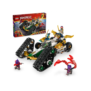 LEGO NINJAGO Kombinirano vozilo tima ninja igračka 4-u-1 71820