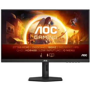 Monitor 27'' AOC Q27G4X, IPS, QHD, 180Hz, 1ms