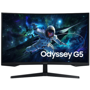 Monitor 32" Samsung Odyssey G55C, LS32CG552EUXEN, VA, WQHD, 165Hz, zakrivljen