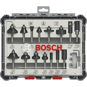 Set glodala Bosch Professional 6mm Mixed 15-dijelni