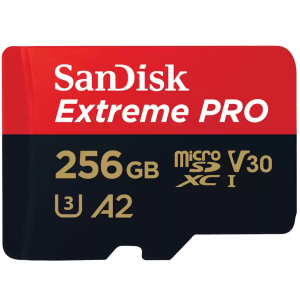 Memorijska kartica Sandisk Extreme Pro 256GB, class 10, V30 UHS-I U3, sa adapterom