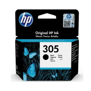 Tinta HP 305 Black Original Ink Cartridge, 3YM61AE - Instant Ink