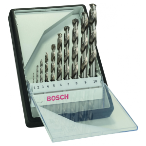 Set svrdala za metal Bosch Professional HSS-G 135° 10-dijelni