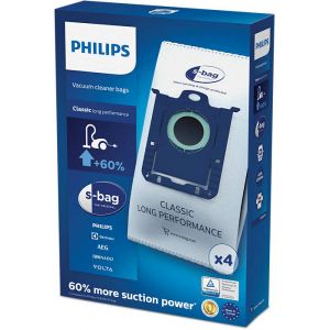 Vrećice za usisavač Philips FC8021/03 sintetičke, S-BAG, 4kom