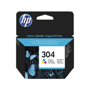 Tinta HP 304 Tri-color Ink Cartridge, N9K05AE  - Instant Ink