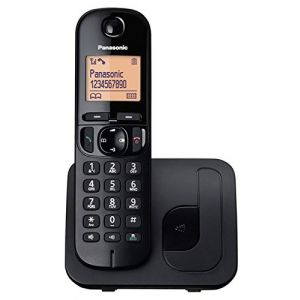 Telefon Panasonic KX-TGC212FXB crni, 2 slušalice