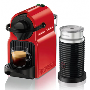 Aparat za kavu Nespresso INISSIA Red & Aeroccino