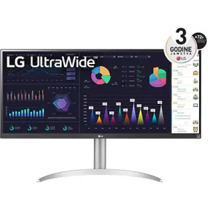 Monitor 34" LG 34WQ650, IPS, FHD, 100Hz, USB-C, zvučnici