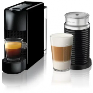 Aparat za kavu Nespresso ESSENZA MINI Black & Aeroccino