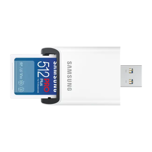 SD memorijska kartica Samsung 512 GB PRO Plus s čitačem MB-SD512SB/WW