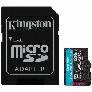 Memorijska kartica Kingston 128GB microSD Canvas Go! Plus, class 10 UHS-I, sa adapterom