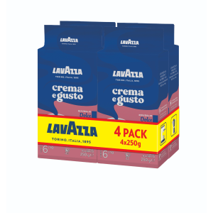 Kava LAVAZZA mljevena Crema E Gusto Dolce 4x250G 4 PACK