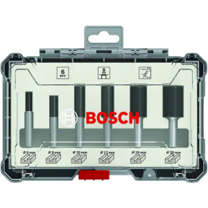 Set glodala Bosch Professional 8mm Straight 6-dijelni