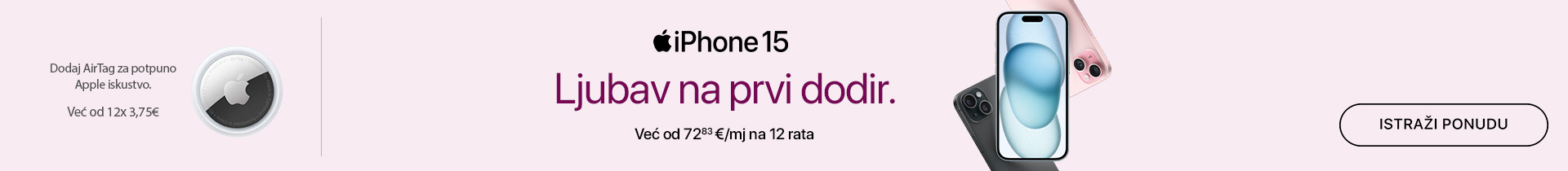 iPhone 15. Magično dinamičan.