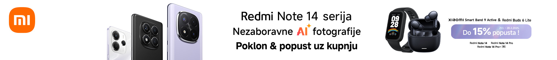 Redmi Note 14 serija