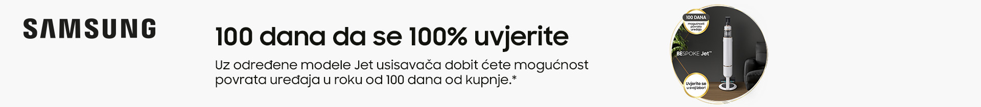 100 dana da se 100% uvjerite