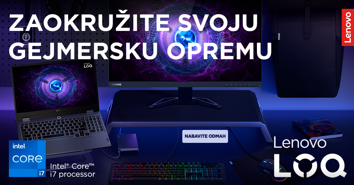 Lenovo LOQ - Zaokružite svoju gamersku opremu