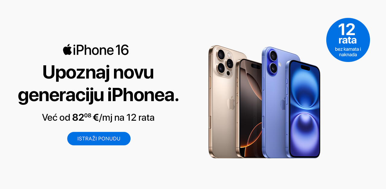 Upoznaj novu generaciju iPhonea.