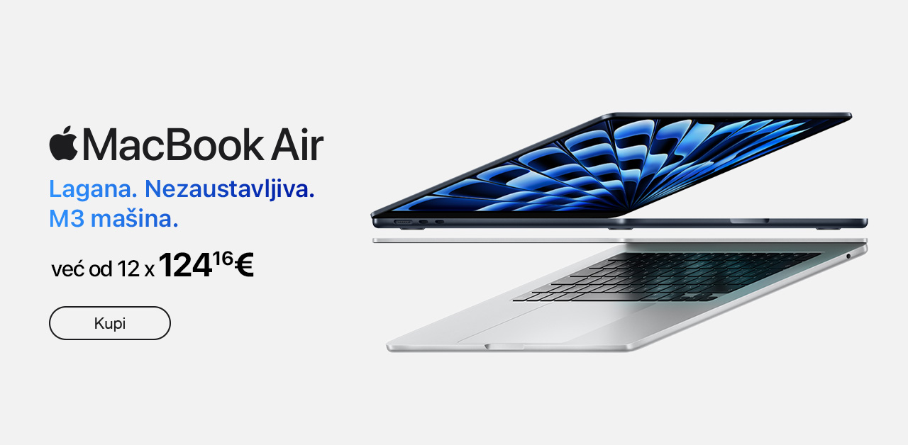 MacBook Air - Lagana. Nezaustavljiva. M3 mašina!