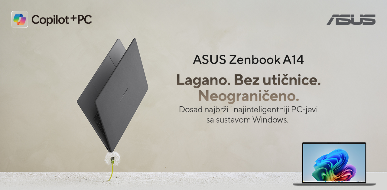 Pogledaj novi ASUS Zenbook A14