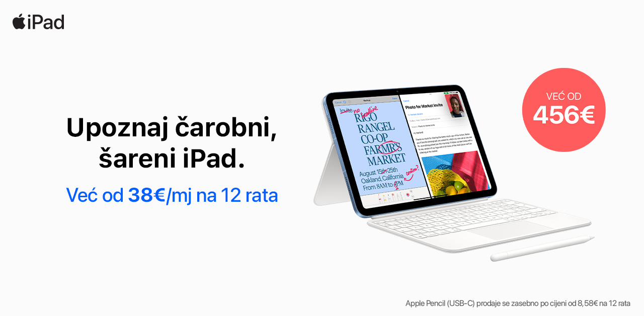 Upoznaj čarobni, šareni iPad.