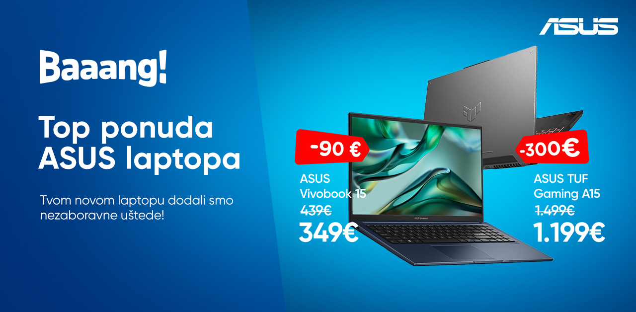 Top ponuda ASUS laptopa