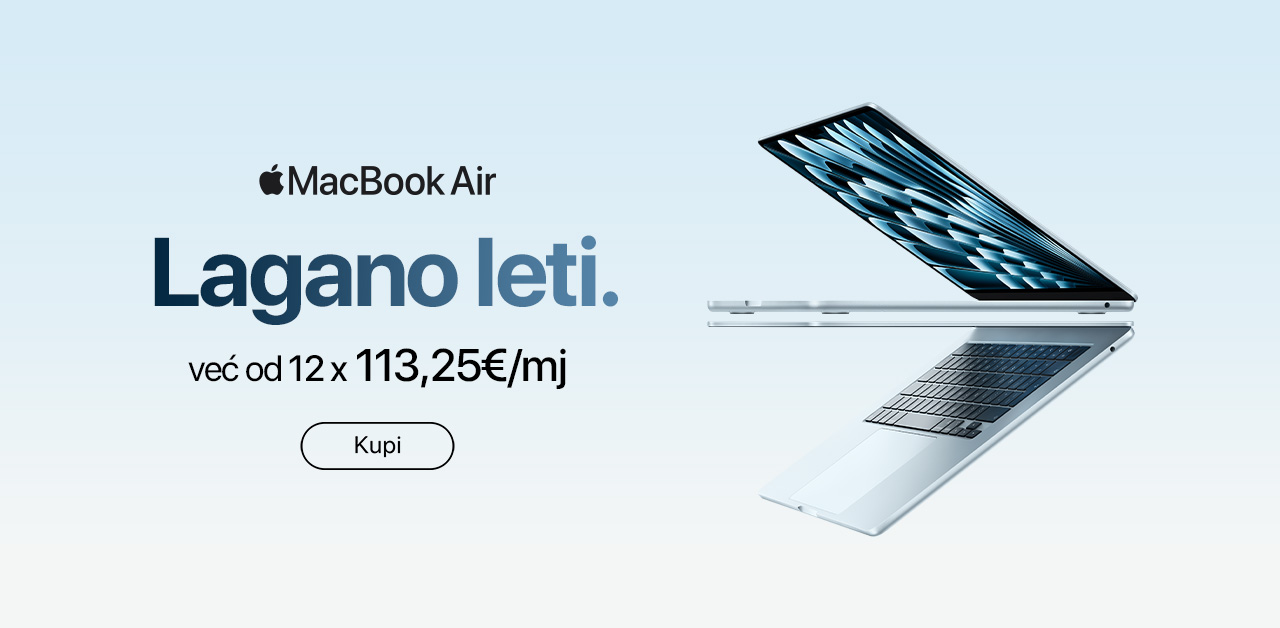 MacBook Air - Lagano leti.