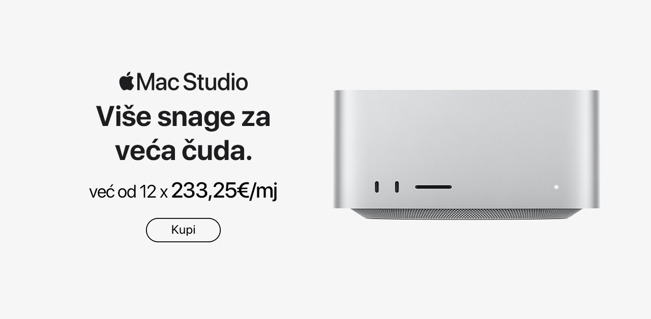 Mac Studio - Više snage za veća čuda.