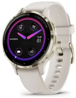 Pametni sat Garmin Venu 3S Ivory Soft Gold