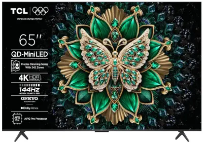 TV TCL 65C6K 164cm (65") QD-Mini LED Google TV