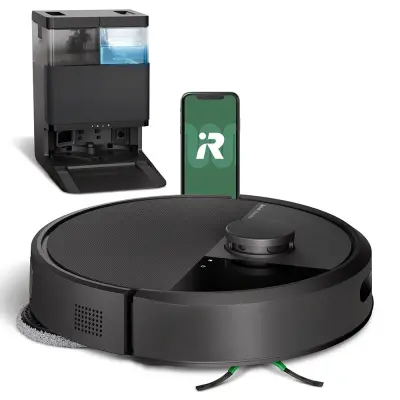 Usisavač robot iRobot Roomba Combo Plus 405 + AutoWash dock black