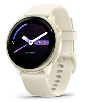 Fitness Garmin Vivoactive 6 Bone/Lunar Gold