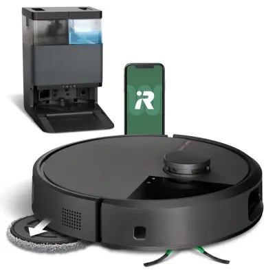 Usisavač robot iRobot Roomba Combo Plus 505 + AutoWash dock black
