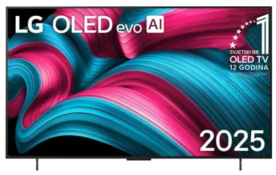 TV LG OLED42C51LA 106.7cm (42"), OLED, 4K UHD 120Hz, Smart TV, webOS