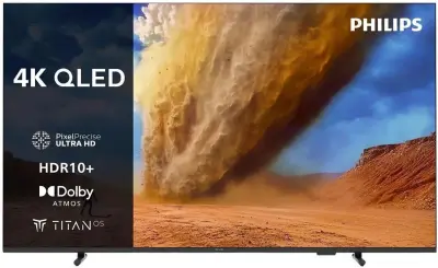 TV PHILIPS 43PUS7810, 109.2cm (43"), QLED, UHD 4K Smart TV, Titan OS