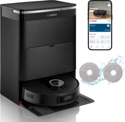 Usisavač robot Bosch BCRDW3BX, Spotless Max Cam