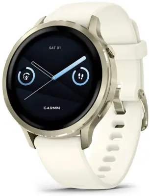 Pametni sat Garmin Venu 4 41mm Beige Lunar Gold Bone
